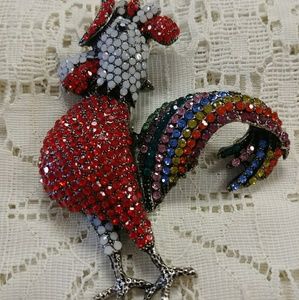 Antique Rooster 🐓 Brooch